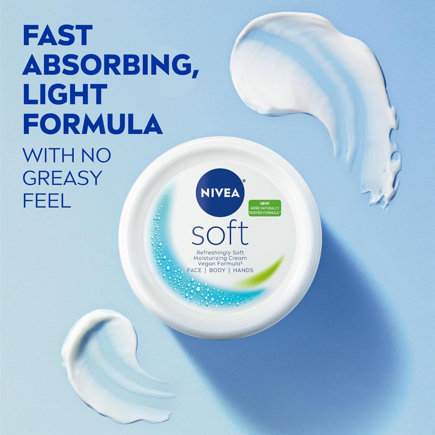 NIVEA Soft Refreshingly Soft Cream – Affordable Valentine's Day Gift for Her Under $20, 6.8 Oz Jar