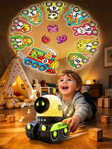 Montessori Toddler Sleep Projector – Rechargeable Calm Companion for Nursery Bedtime, Storytime, and Quiet Time