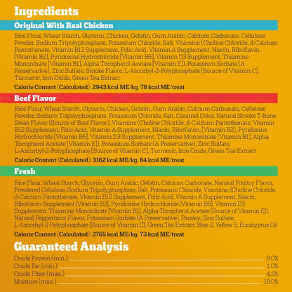 no added sugar, no fillers formula with added vitamins and green tea extract