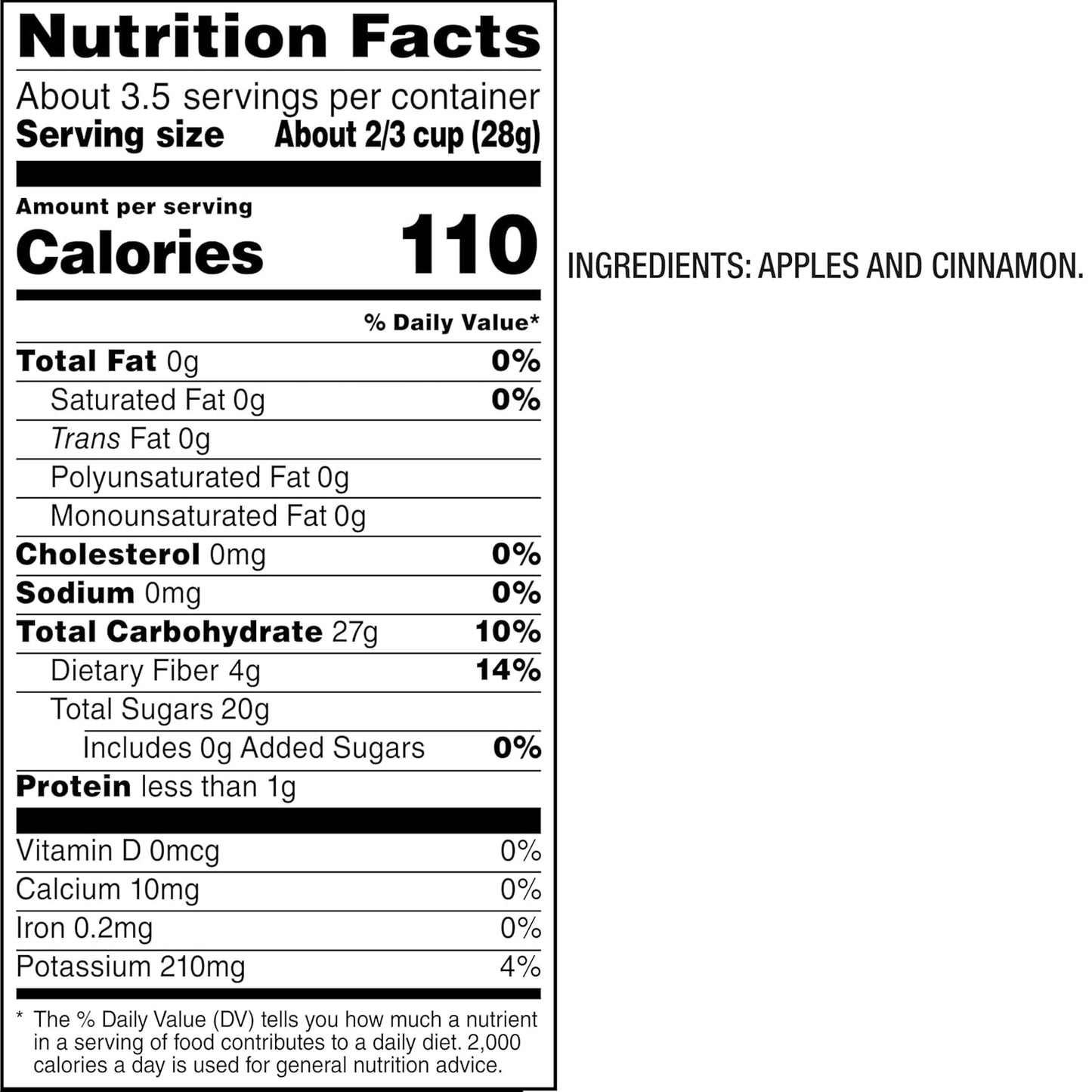 no added sugar, no preservatives, and nothing artificial