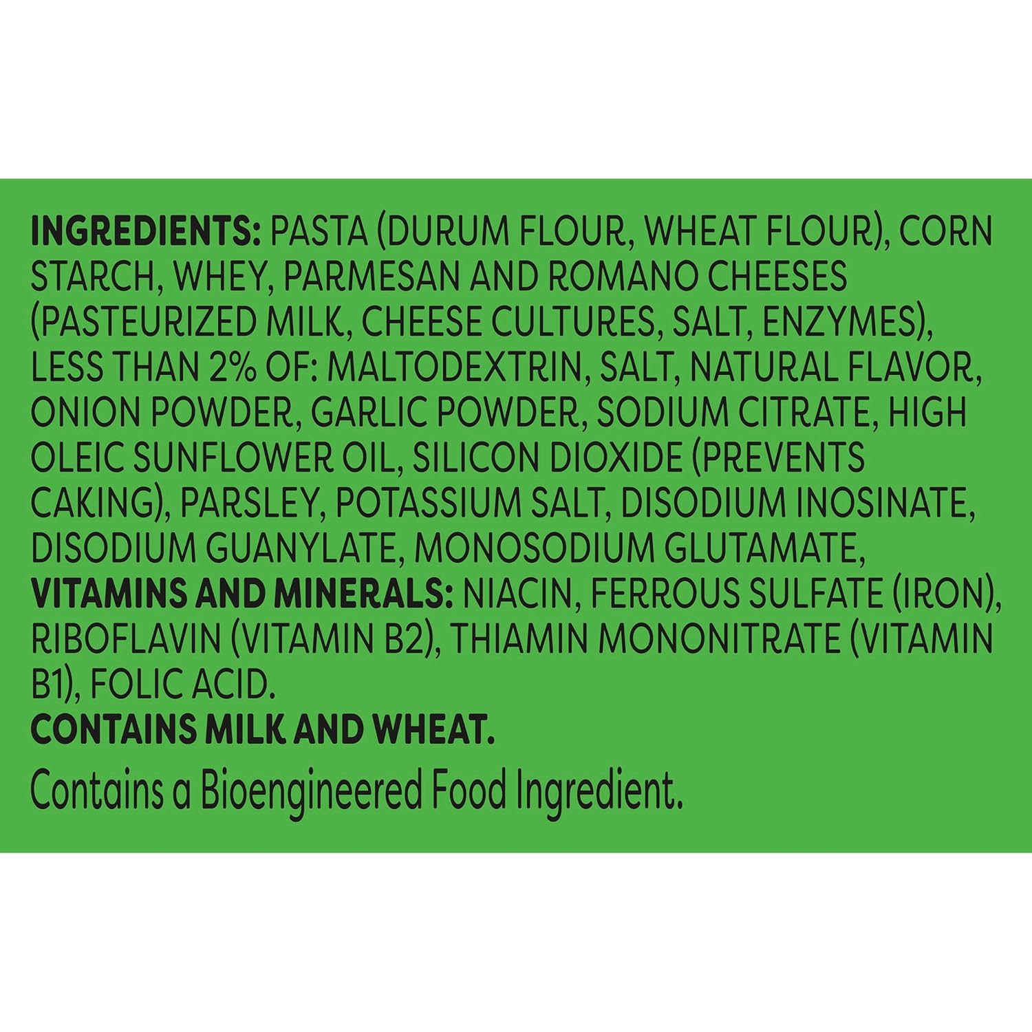 no artificial flavors, no preservatives, and no added msg (naturally occurring glutamates only)
