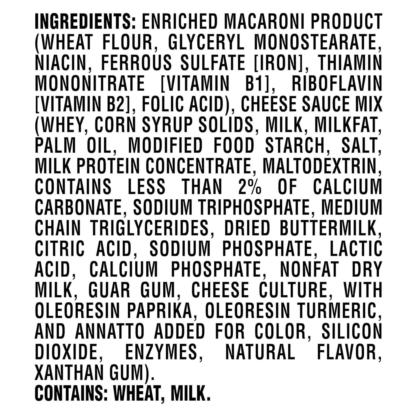 no artificial flavors, preservatives, or dyes