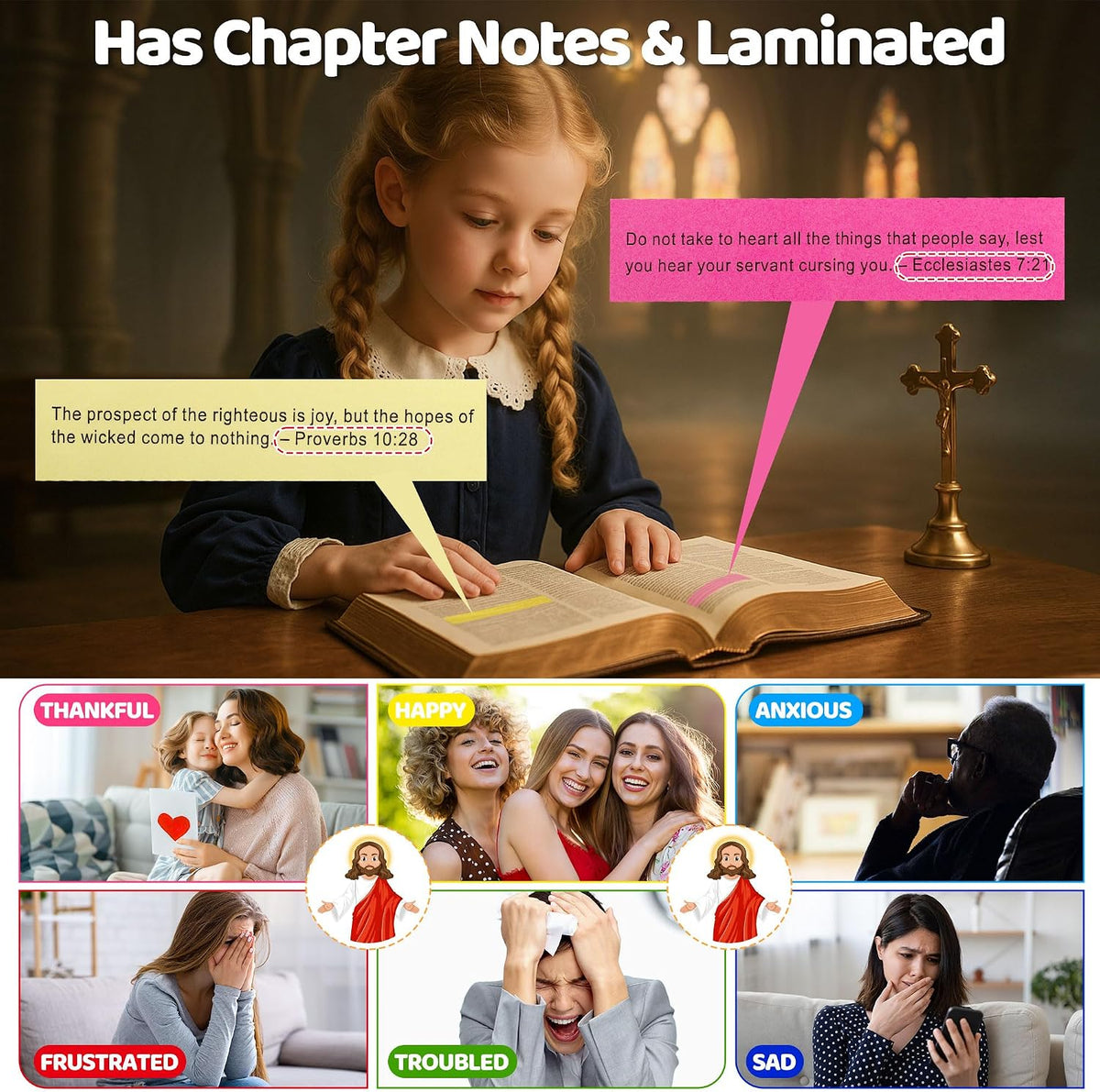 no batteries or technology required—pure analog devotional experience