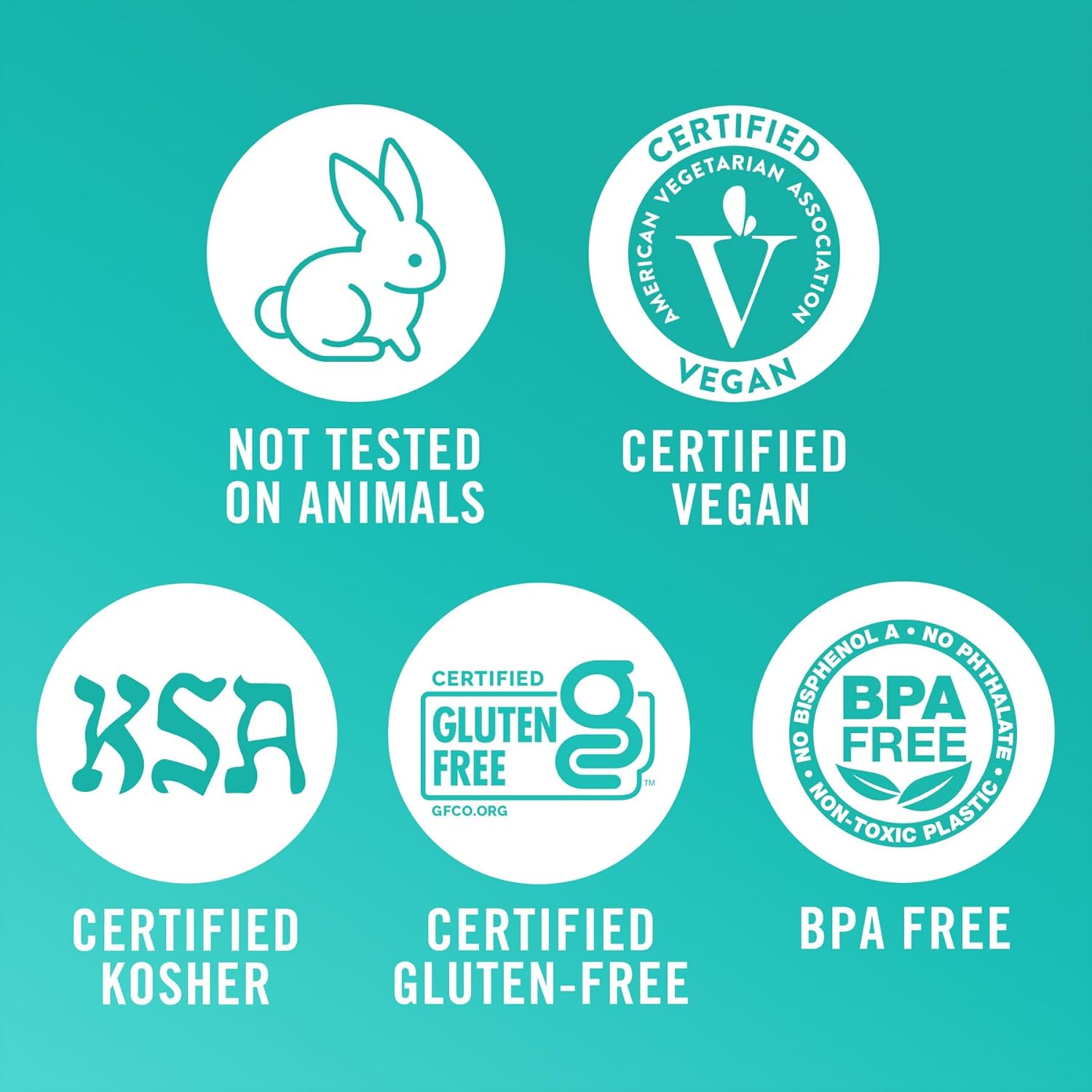 no dyes, no colors, no sls/sulfates, no parabens