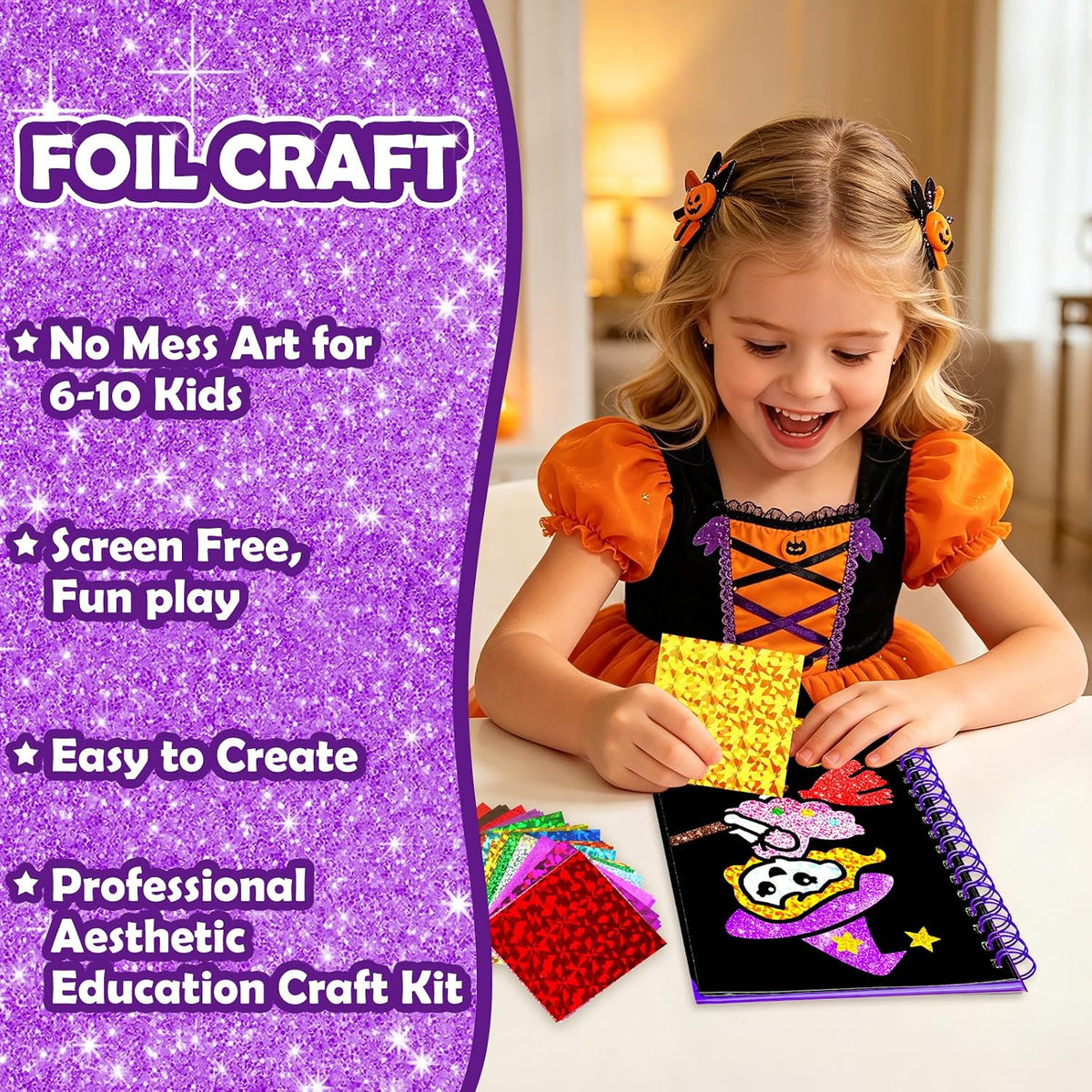 no-glue, no-mess construction suitable for ages 4+