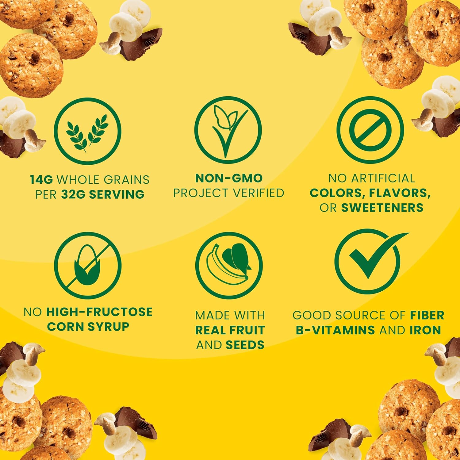 no high-fructose corn syrup, artificial flavors, artificial colors, or artificial sweeteners