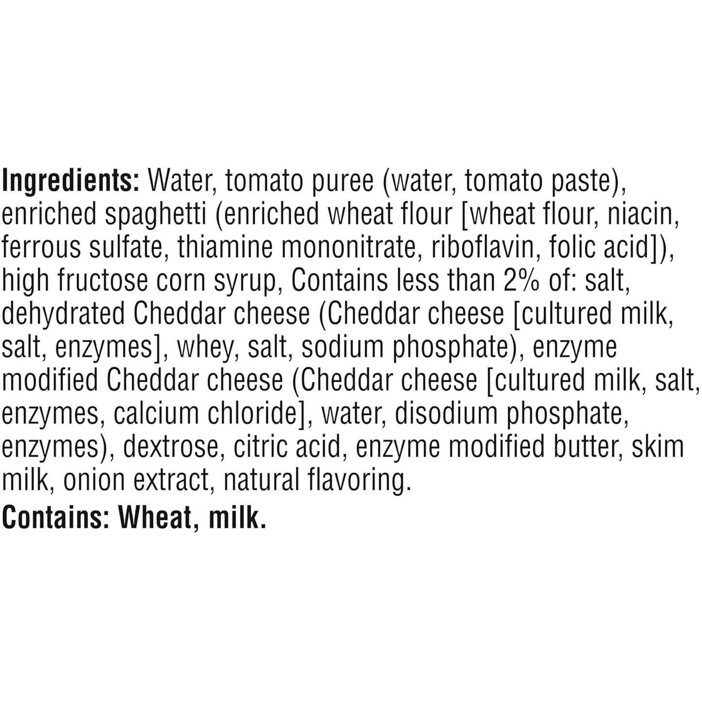no msg ingredient formulation