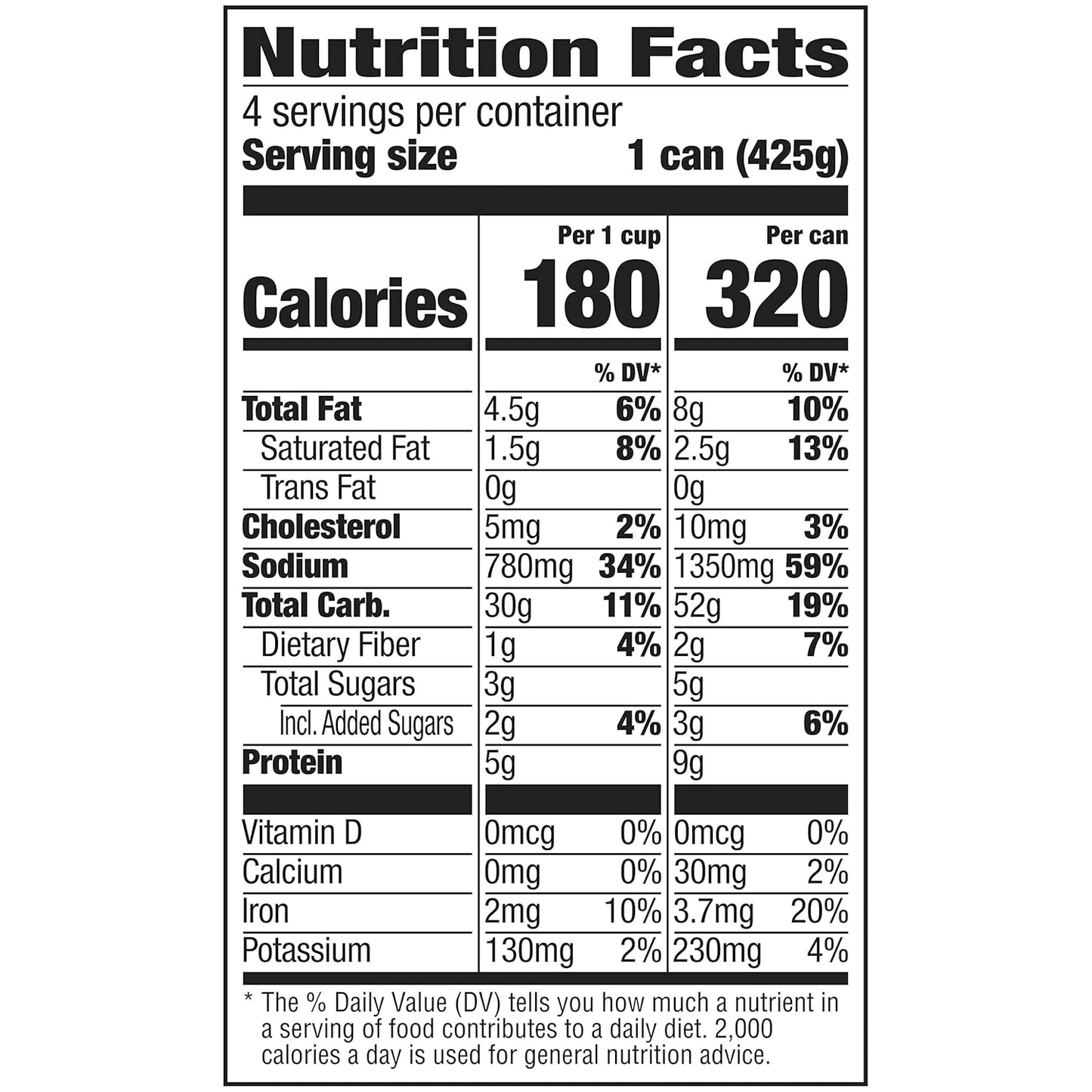 no preservatives, no artificial flavors, and no artificial colors