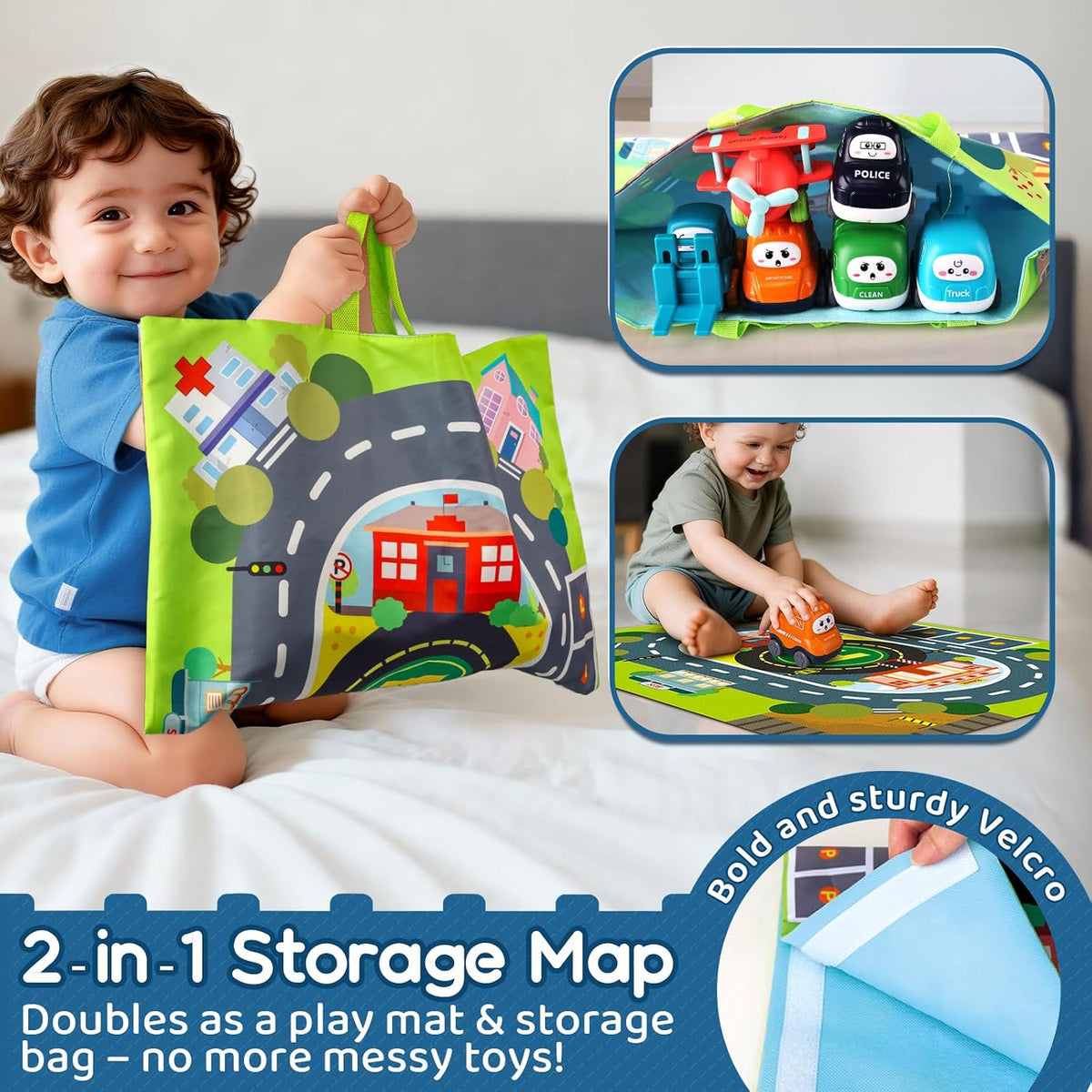 no small parts design — no choking hazard for children 12m+