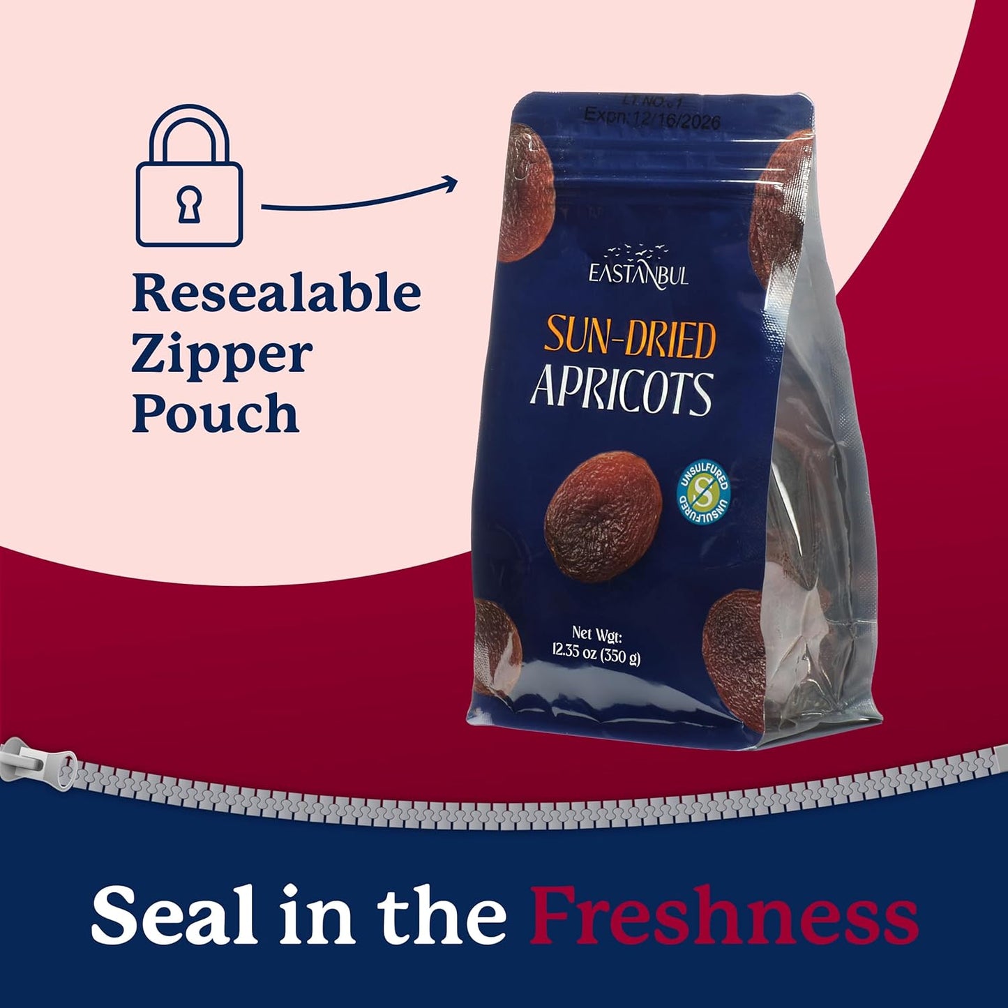 no sugar added, unsweetened, gluten-free, non-gmo, vegan, and halal certified