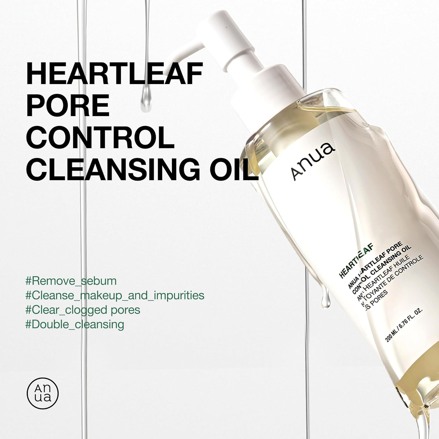 non-comedogenic deep cleansing oil for makeup and sebum removal