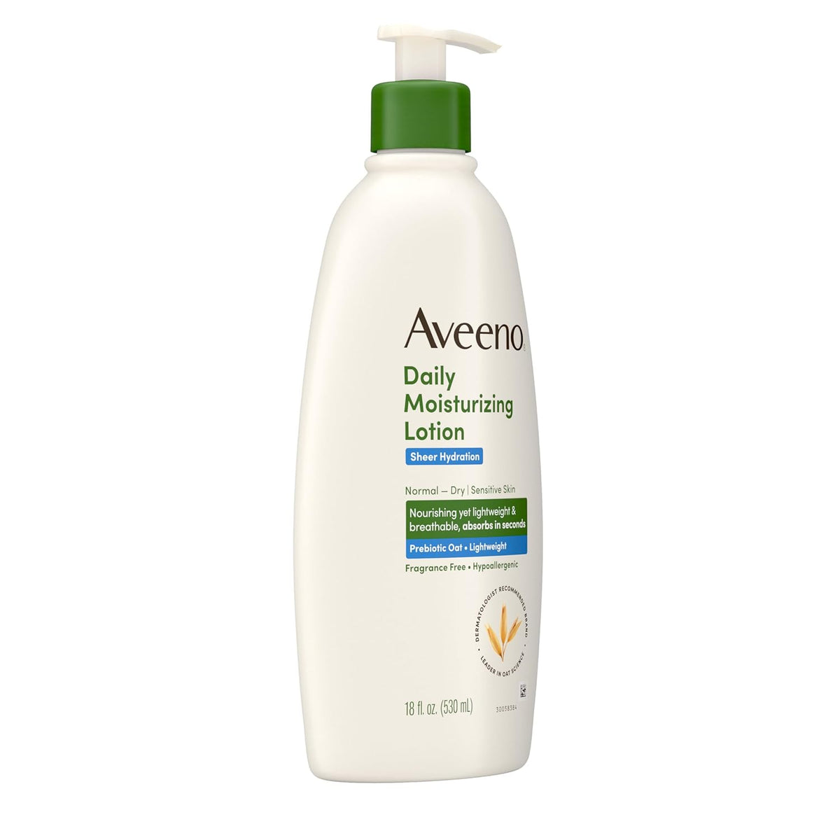 non-comedogenic, lightweight, fast-absorbing sheer texture