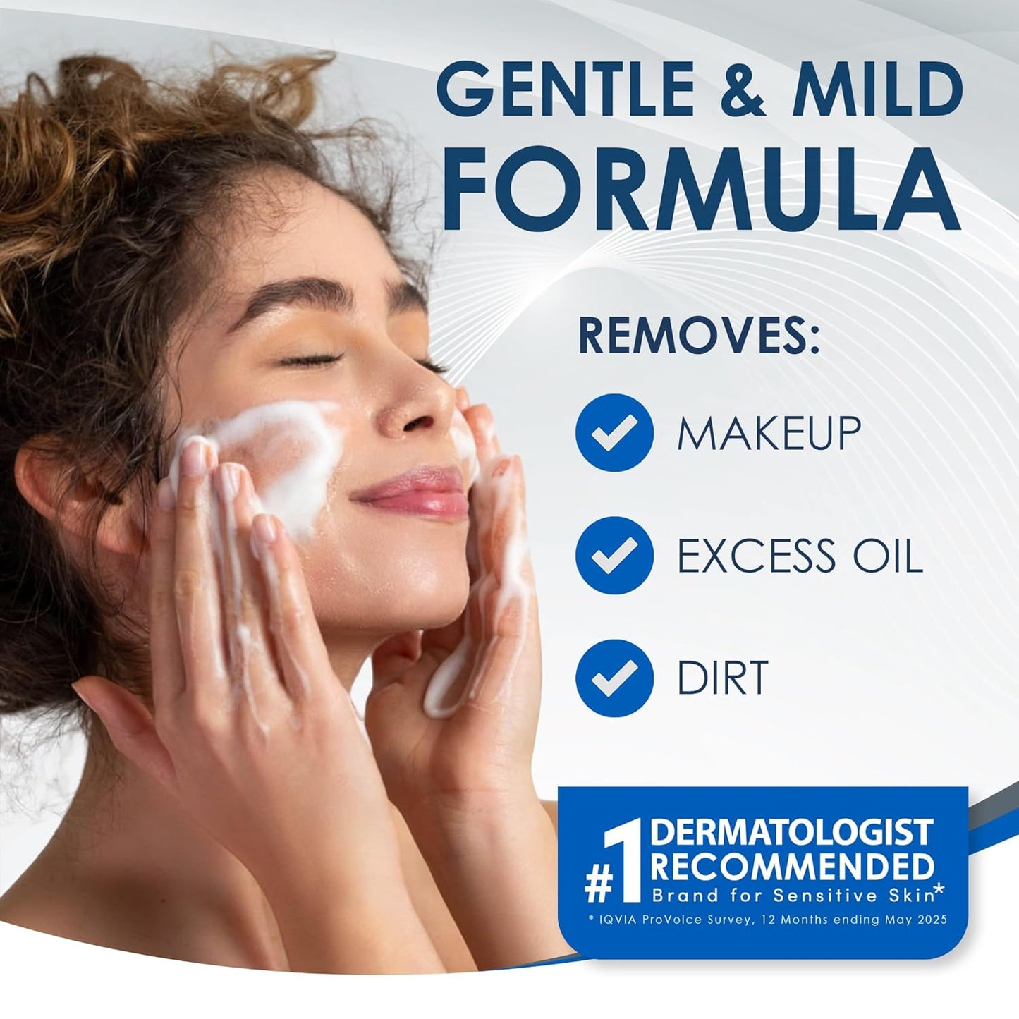 non-comedogenic, soap-free, sulfate-free, paraben-free composition