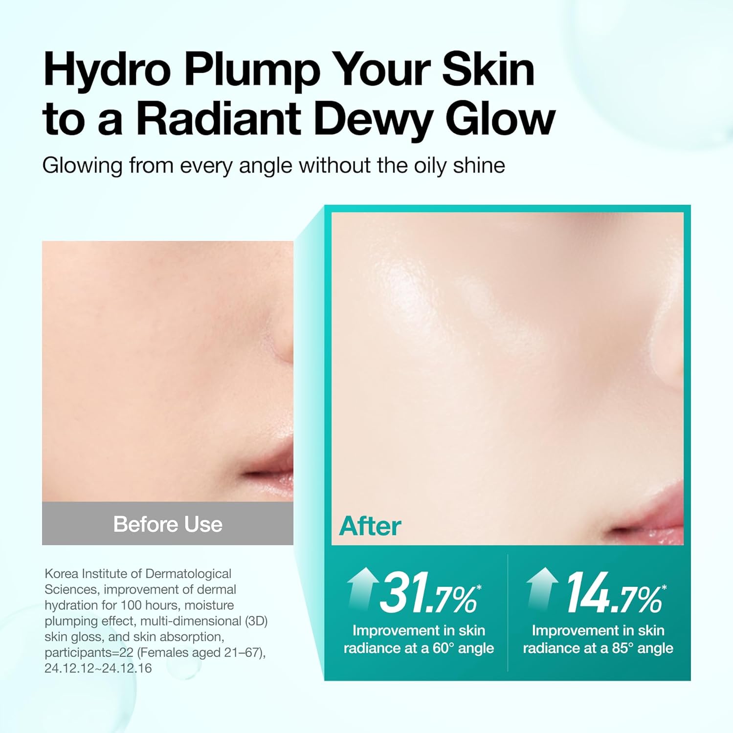 non-comedogenic tested, suitable for breakout-prone skin