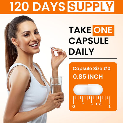 non-gmo, gluten-free, sugar-free formula with no fillers, preservatives, or artificial ingredients
