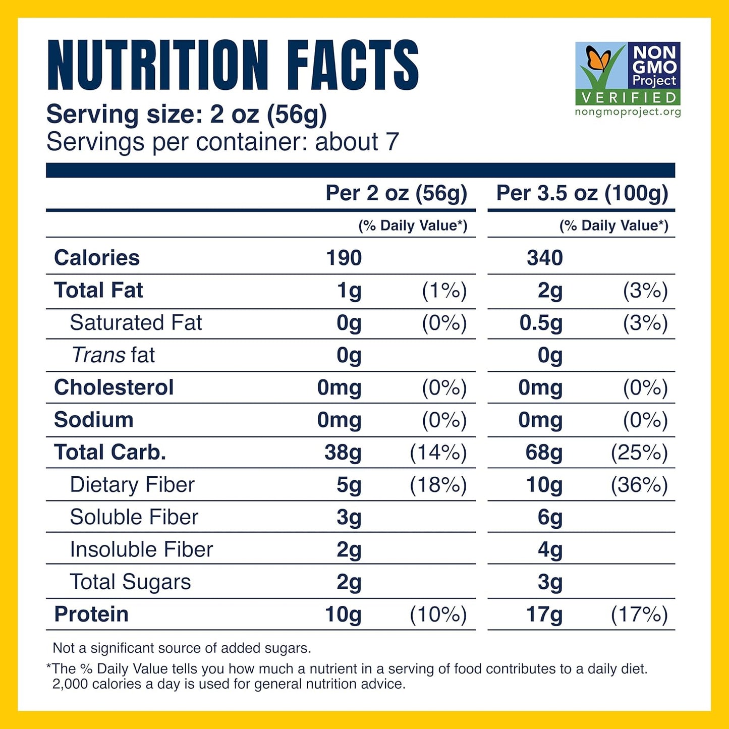 non-gmo project verified and kosher certified, made in the usa