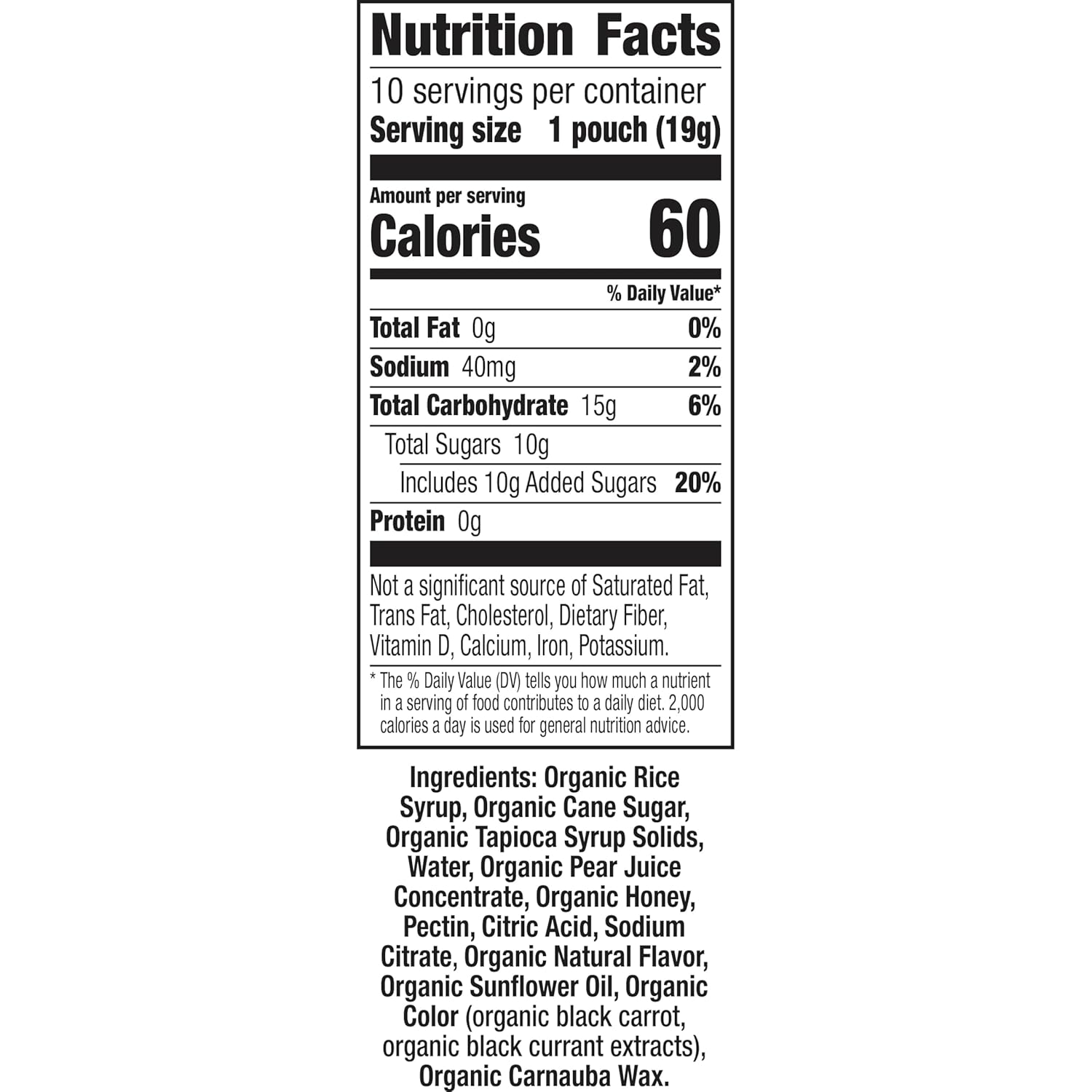 non-gmo verified formulation