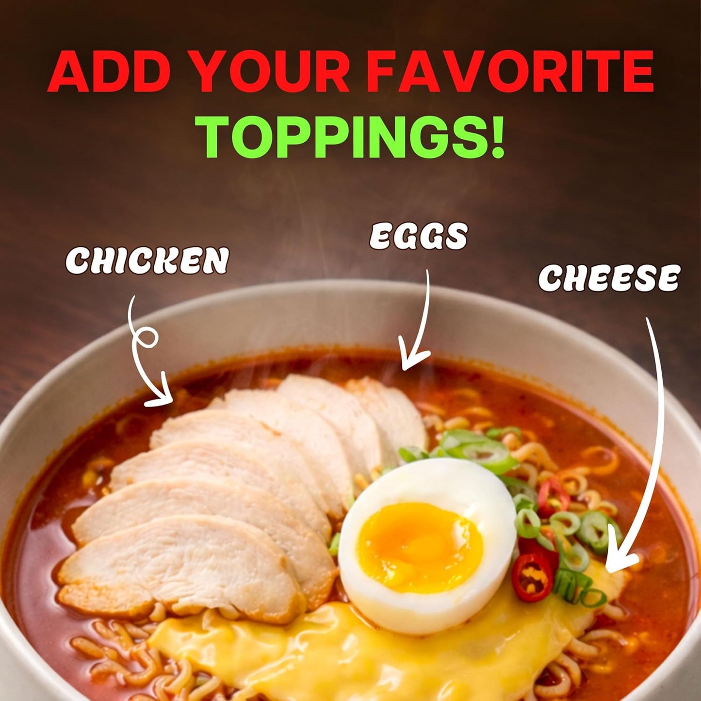 Nongshim Ramen Noodles, Mindful Warm Lunch Ritual, Premium Microwavable Korean Hot & Spicy Noodle Bowl