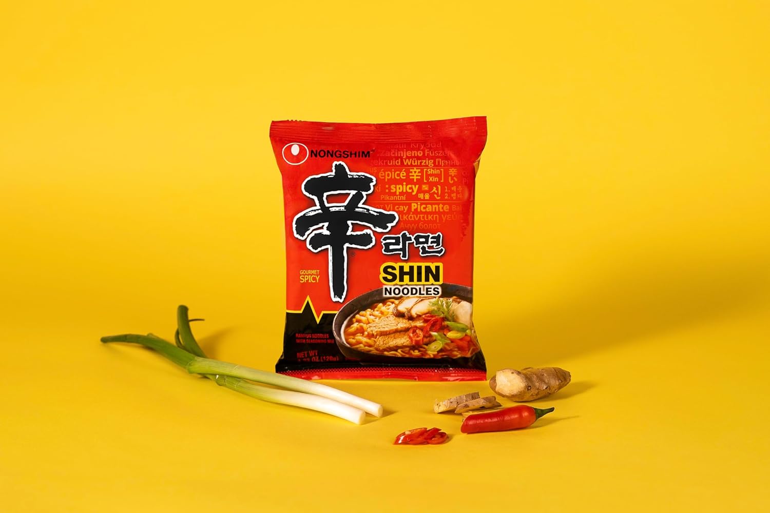 Nongshim Shin Ramyun Beef Ramen Noodles – Quick Cookout Side for Backyard Hangouts