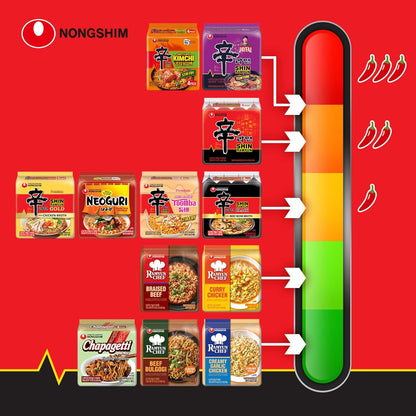 Nongshim Shin Ramyun Beef Ramen Noodles – Quick Cookout Side for Backyard Hangouts