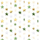 Sage Green, Gold, White - 130 feet