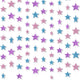 Purple, Pink, Blue - 130 feet