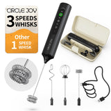 CIRCLE JOY Compact Drink Mixer – Road Trip Companion for Hotel Breakfasts and Picnic Lattes