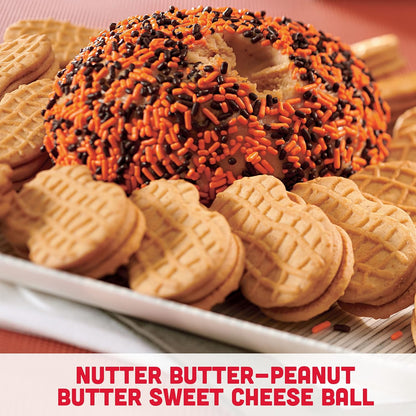 Nutter Butter Family Size Peanut Butter Sandwich Cookies, 16 oz – Mess-Friendly Travel Snack for Commuters