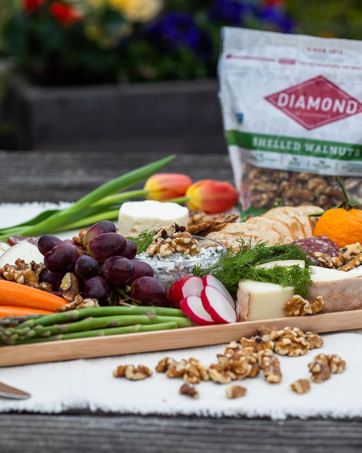 offered in whole, chopped, sliced, and slivered formats within the product line