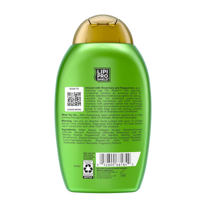 OGX Clarifying Strength + Rosemary Mint Conditioner – Aromatherapy Hair Care for Mindful Wind-Down, Sulfate-Free 13 fl oz