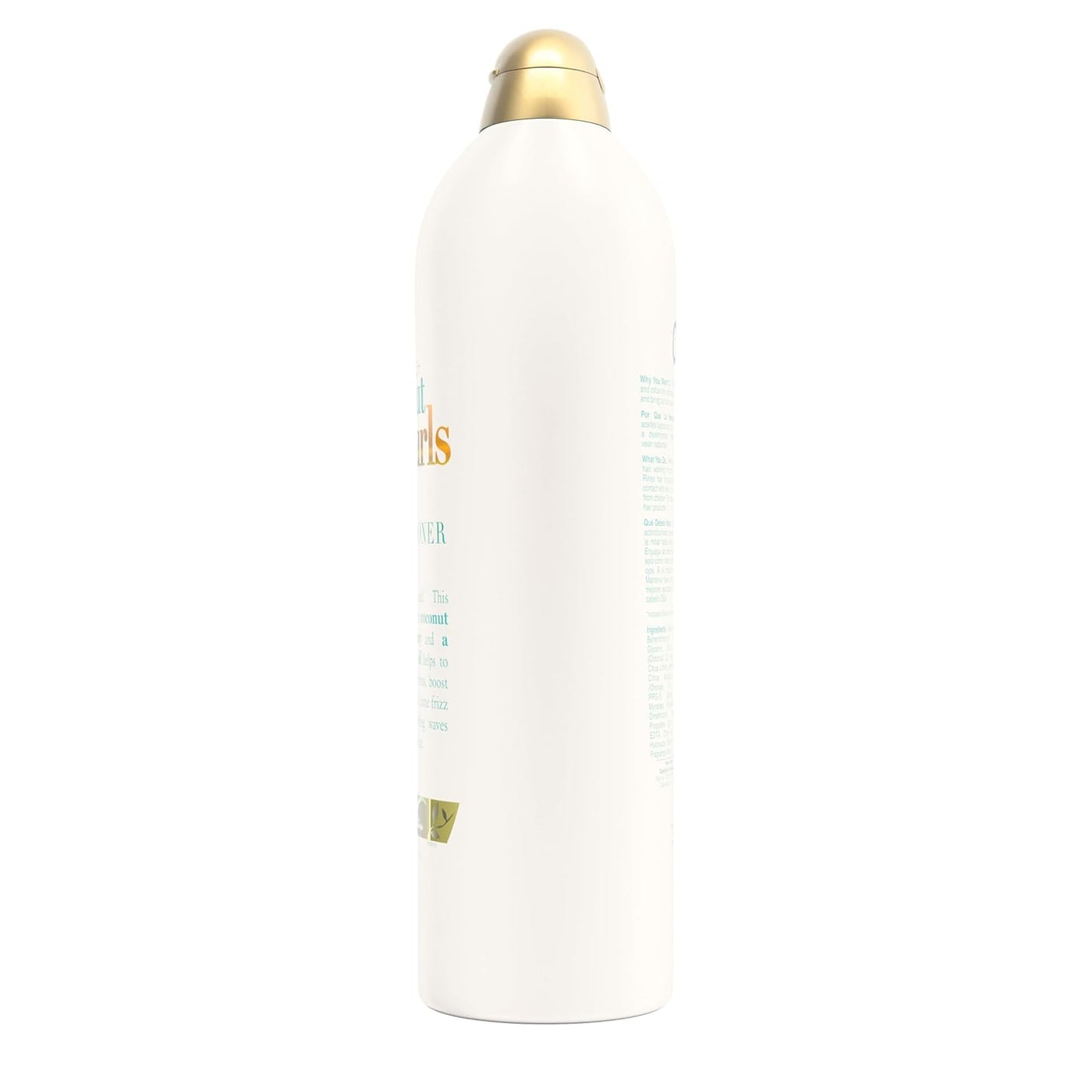 OGX Coconut Curls Hydrating Conditioner – Less Is More Approach to Curly Hair Moisture and Frizz Control