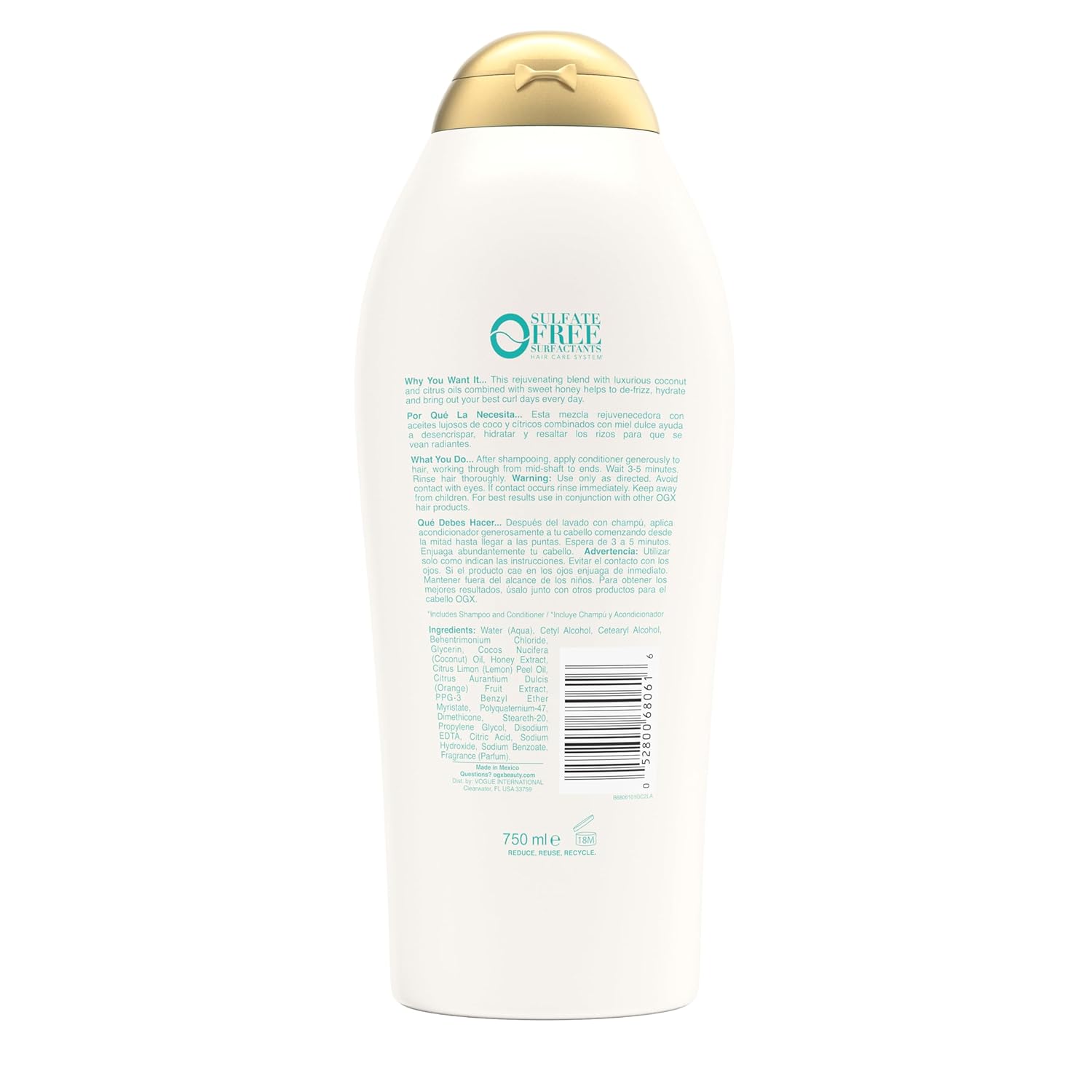 OGX Coconut Curls Hydrating Conditioner – Less Is More Approach to Curly Hair Moisture and Frizz Control