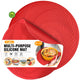 10+12in, 2 Red Microwave Mat