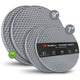 7+9in, 4 Nordic Grey Round