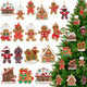 Mix Gingerbread & House Ornament - 36pcs