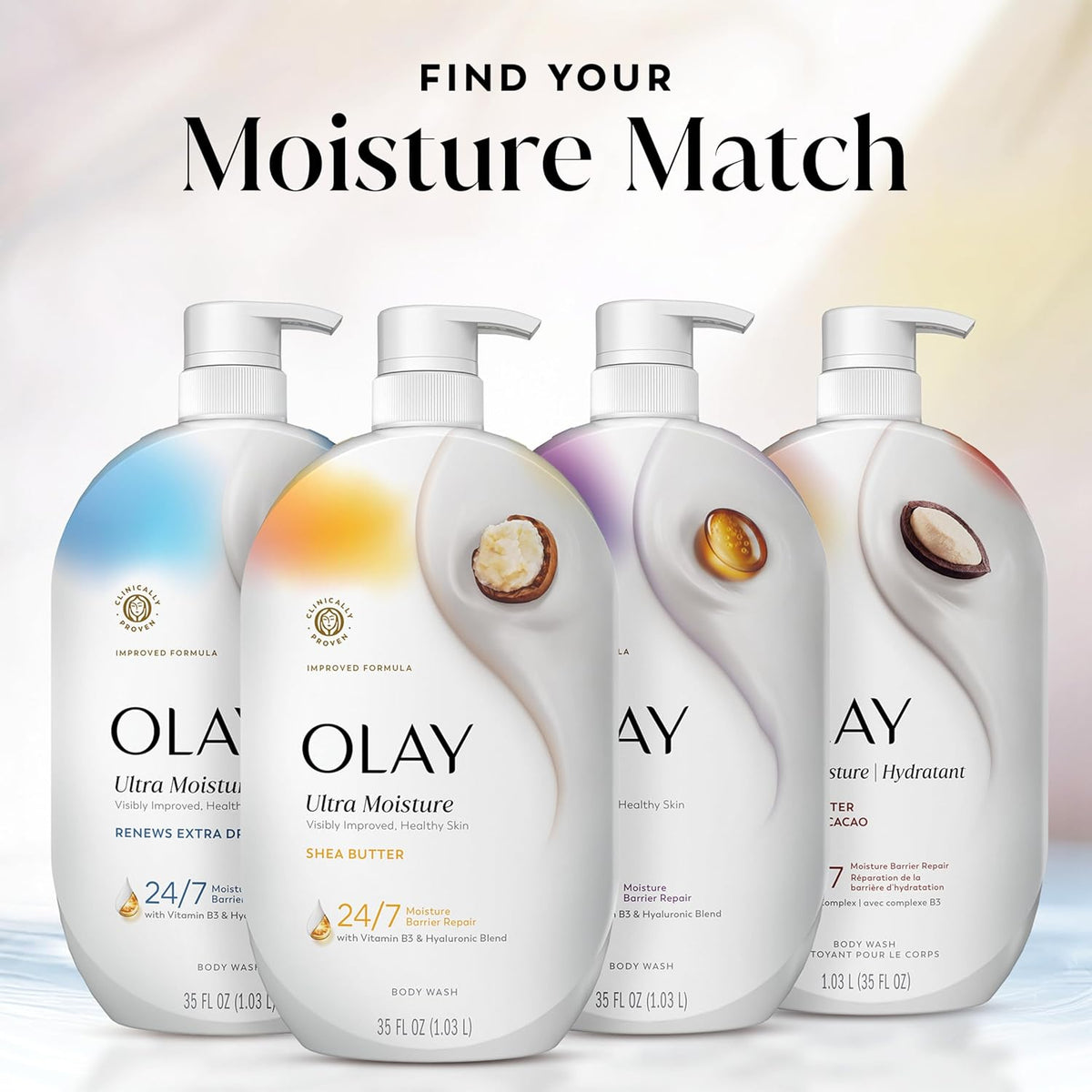 Olay Advanced Moisture Body Wash – High-Performance Formula Inspired by 70+ Years of Skin Research