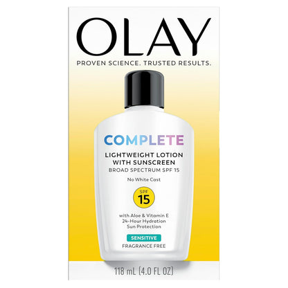 Olay All Day Moisturizer with Broad Spectrum SPF 15 – Minimal Formula, Maximum Protection