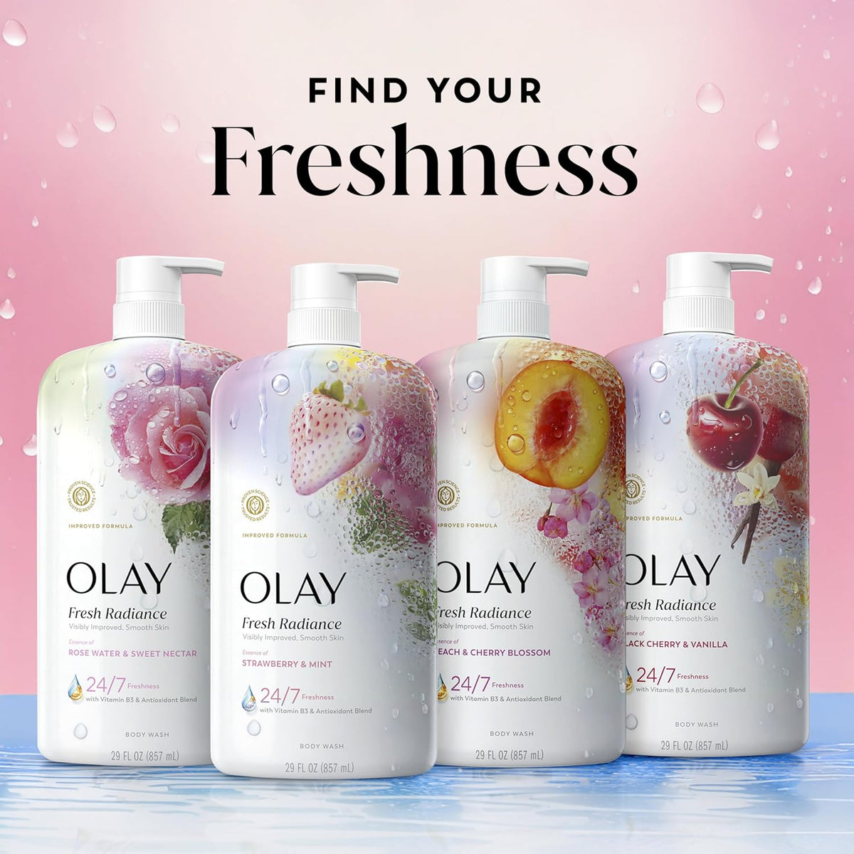 Olay Essence Body Wash – High-Performance Cleansing With Antioxidant Infusion