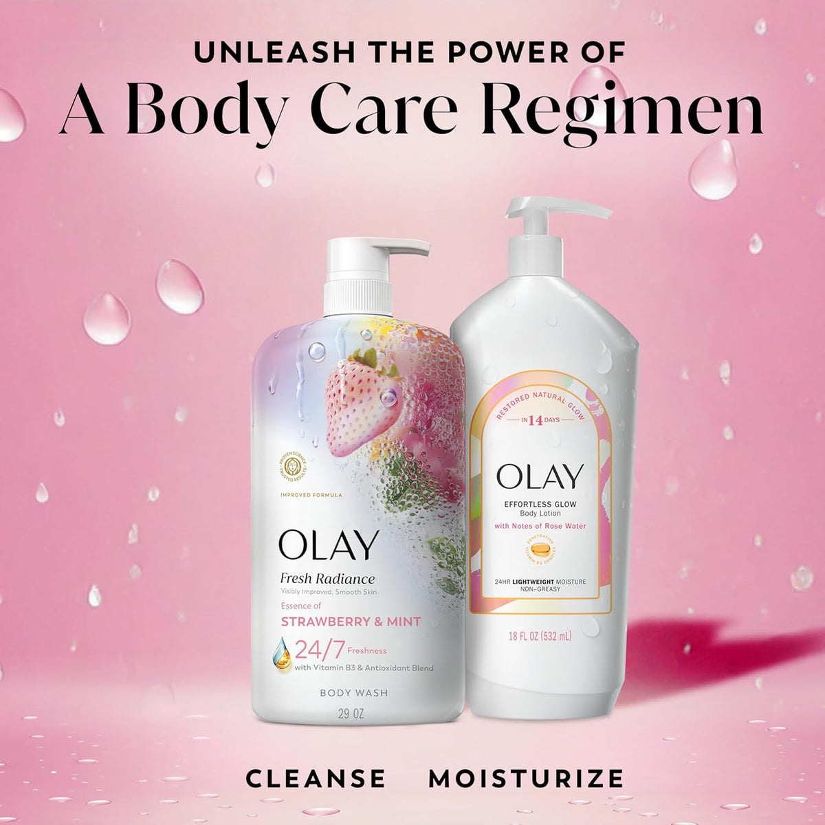 Olay Essence Body Wash – High-Performance Cleansing With Antioxidant Infusion