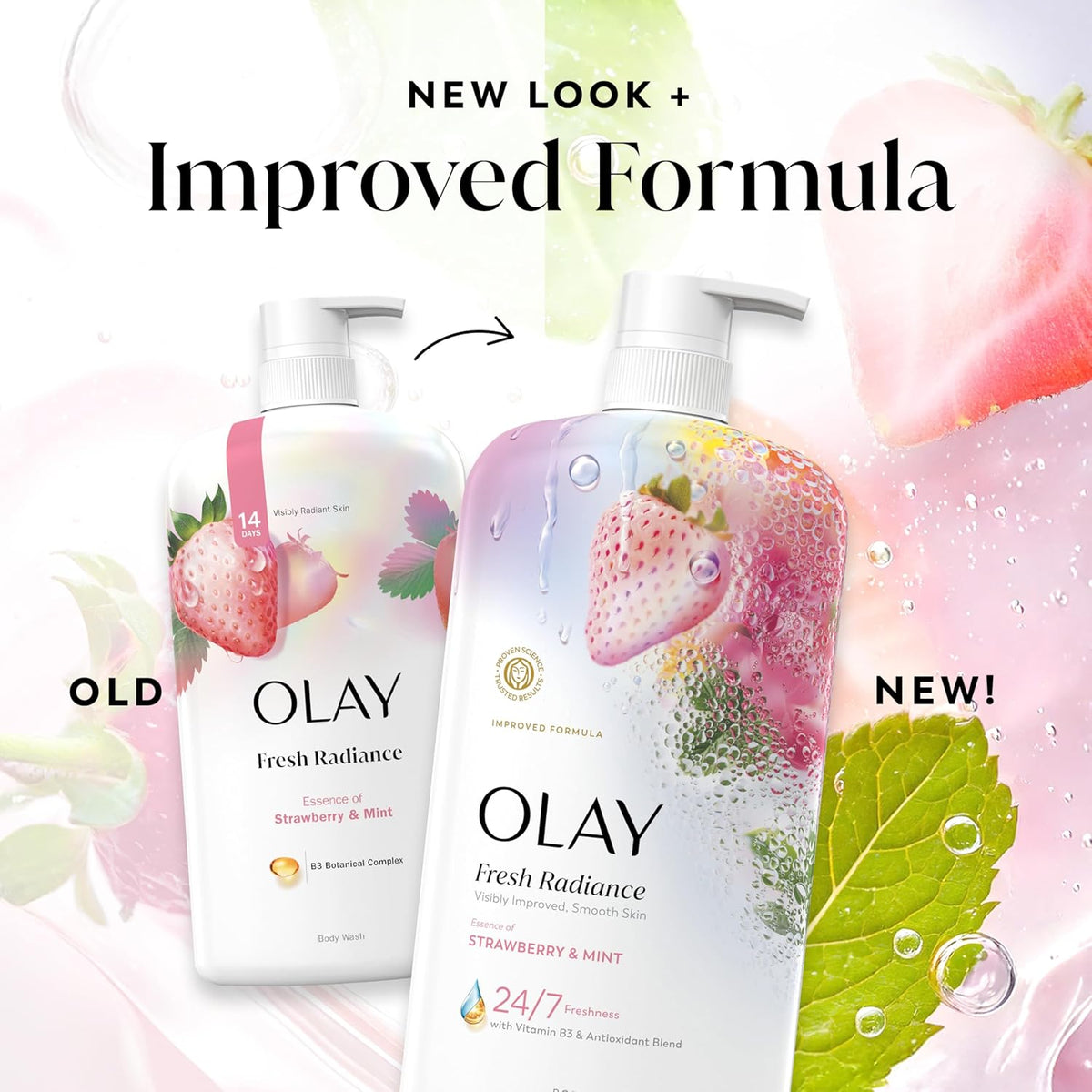 Olay Essence Body Wash – High-Performance Cleansing With Antioxidant Infusion