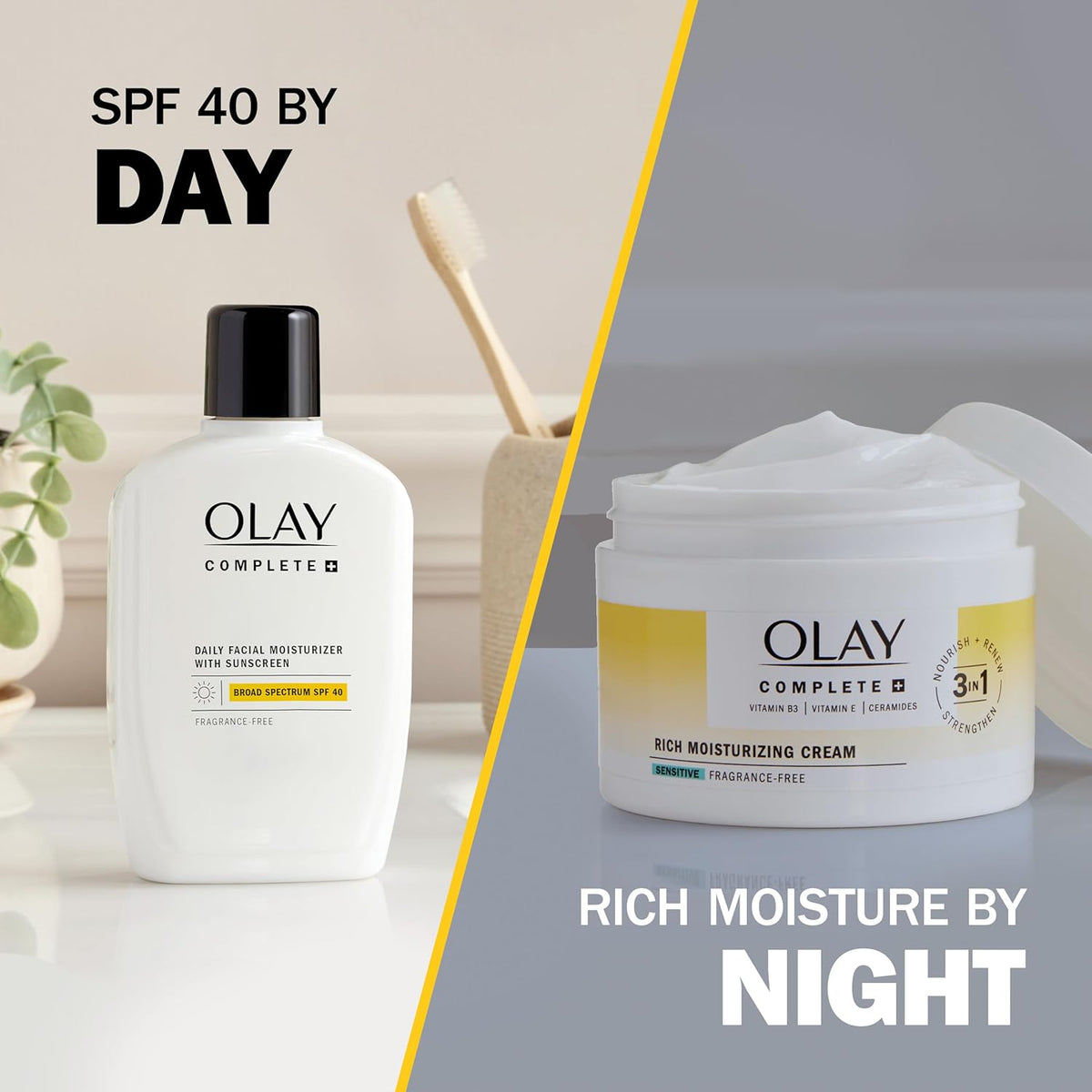 Olay Essential Moisturizer – Paraben-Free, Single-Step Facial Hydration for Intentional Living