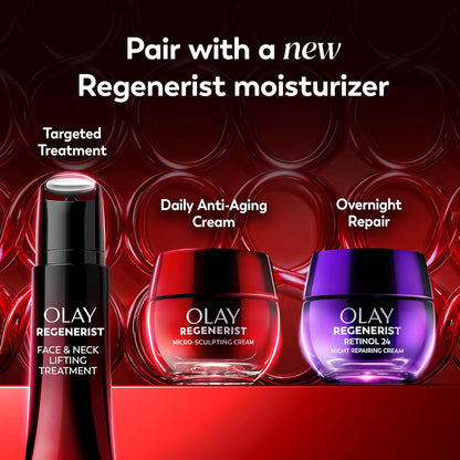 Olay Regenerist Prestige Jawline Sculptor – High-Performance Anti-Wrinkle Serum for Refined Elegance