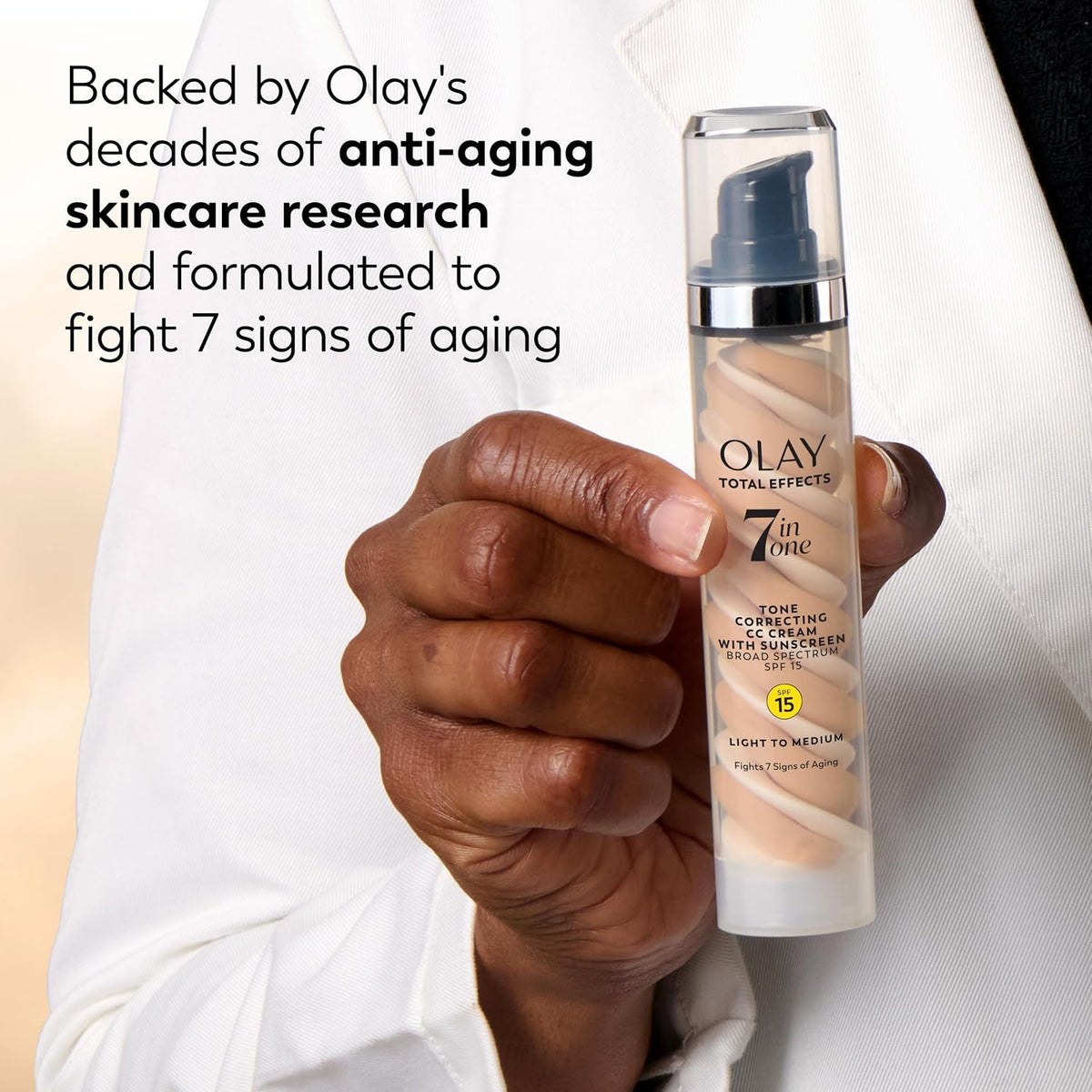 Olay Total Effects Tinted Moisturizer with Sunscreen – Calming, Skin-Nourishing Morning Ritual