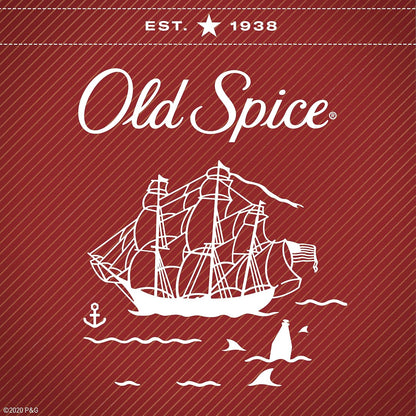Old Spice Aluminum Free Deodorant – Clean-Design Clear Stick in a Streamlined Three-Pack for Capsule Grooming