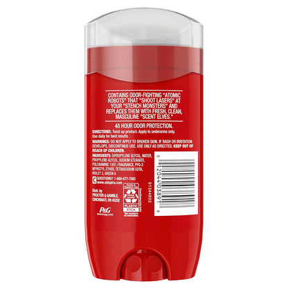 Old Spice Aluminum Free Deodorant – Clean-Design Clear Stick in a Streamlined Three-Pack for Capsule Grooming
