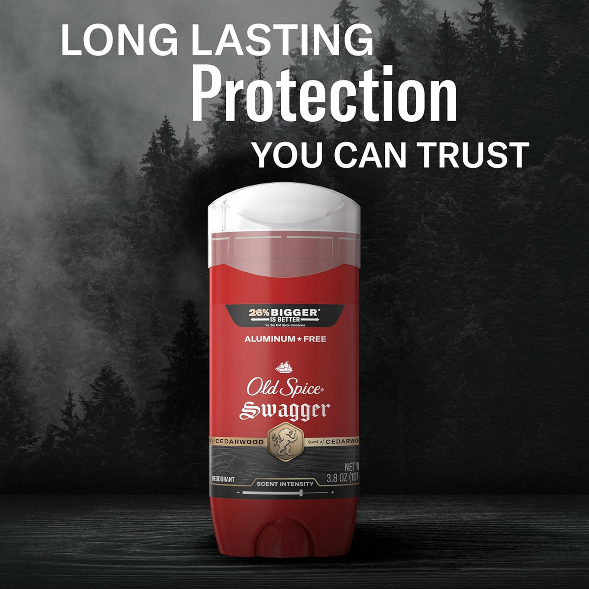 Old Spice Aluminum Free Mens Deodorant – Father's Day Gift Box Ready Cedarwood Scent