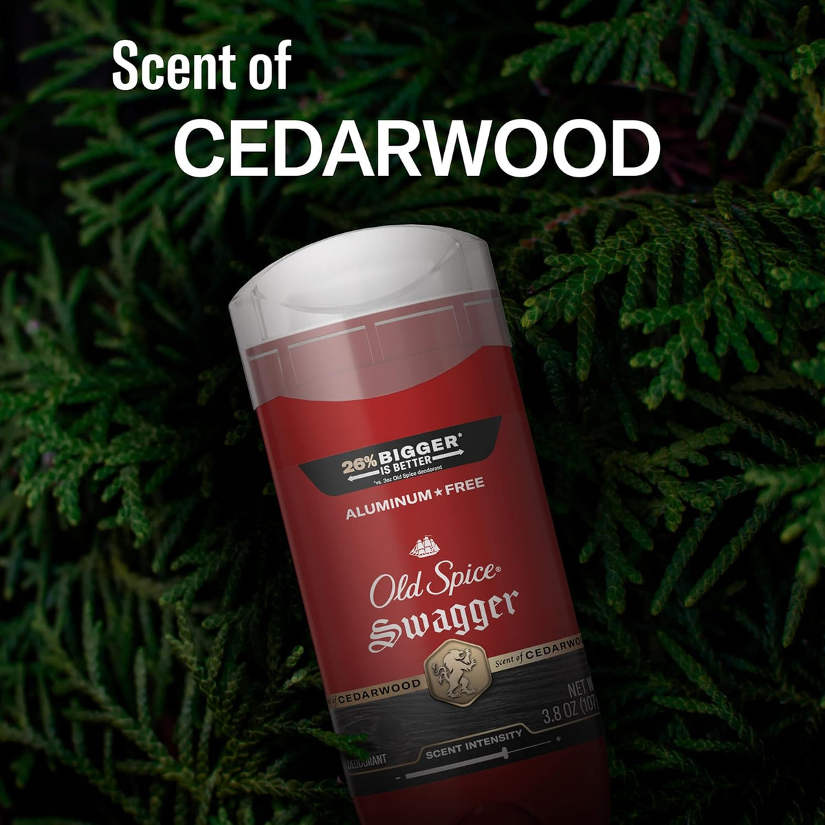 Old Spice Aluminum Free Mens Deodorant – Father's Day Gift Box Ready Cedarwood Scent