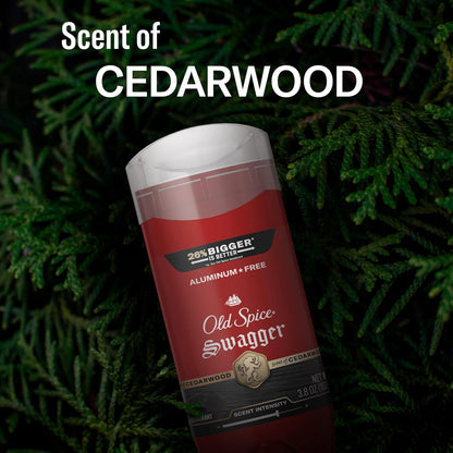 Old Spice Aluminum Free Mens Deodorant – Father's Day Gift Box Ready Cedarwood Scent