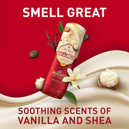 Old Spice GentleMan's Body Wash – Mindful Bath Time Reset for Stressed Men, Moisture-Rich Body Wash