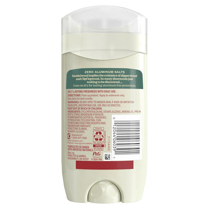 Old Spice GentleMan's Dry Feel Aluminum Free Deodorant Streamlined Stick for Uncluttered Bathroom Counters